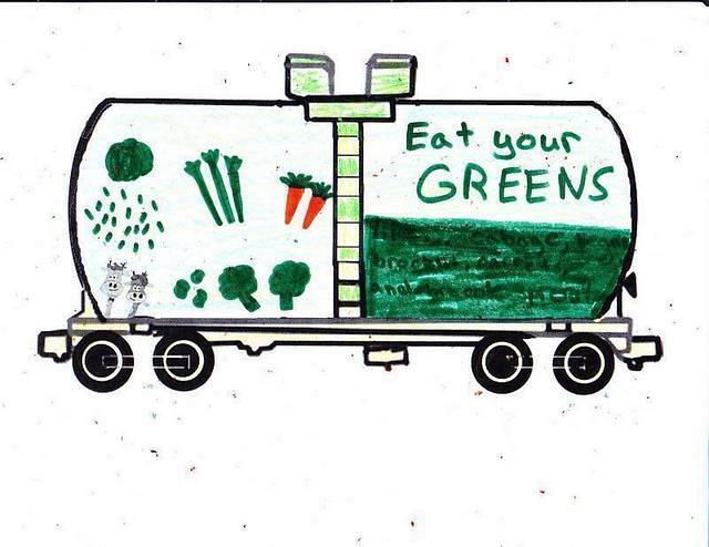 Eat your Greens! Perfect with Heinz Ketchup made here in Pittsburgh!