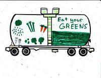 Eat your Greens! Perfect with Heinz Ketchup made here in Pittsburgh!