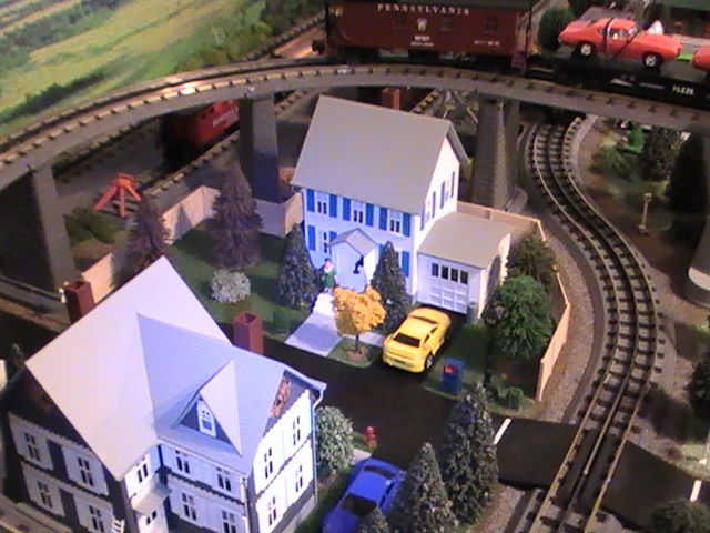 Train Layout, Town Pictures, 03-29-13 016